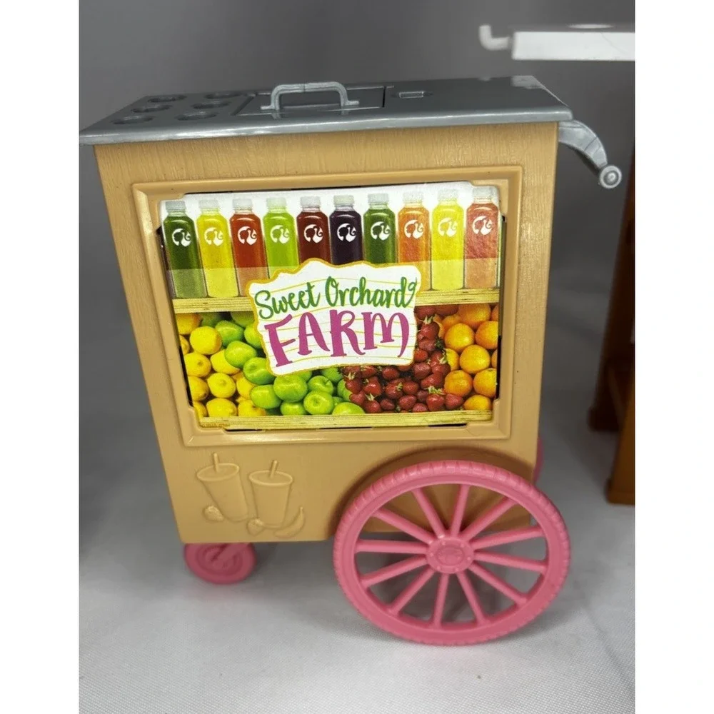 Barbie Sweet Orchard Farm, Farmers Market Cart & Accessories